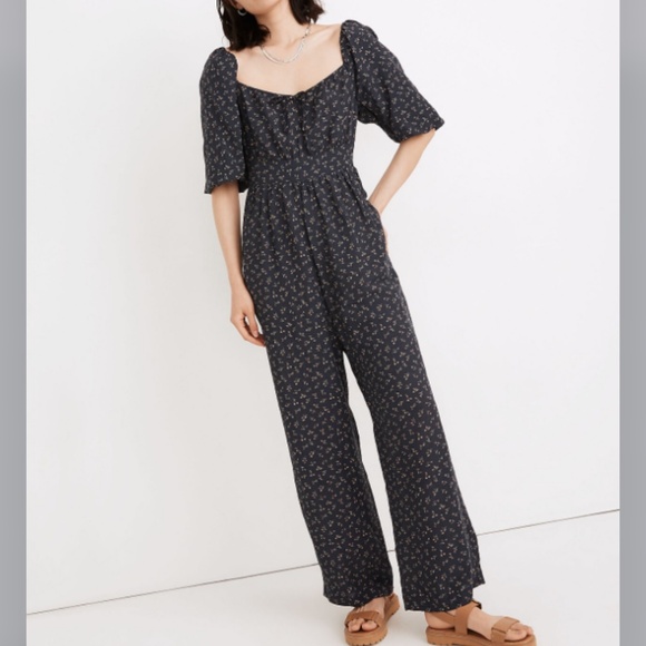 Madewell linen blend jumpsuit - Picture 2 of 9